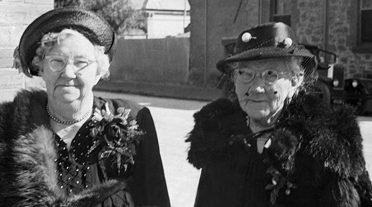 Aunt Ede Whitrow & Gran Mead
