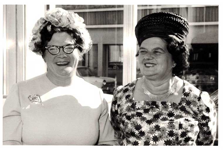 Dorrie Calaby & Maxine Barnett