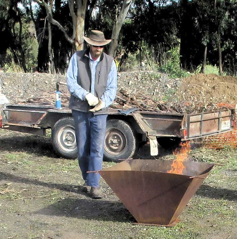 Greg Marlu, member of the biochar group steering committee