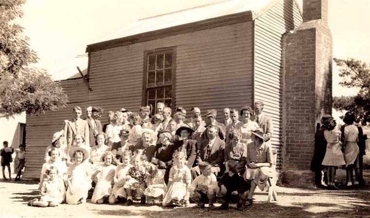 Back to Paris Creek school closing 1948