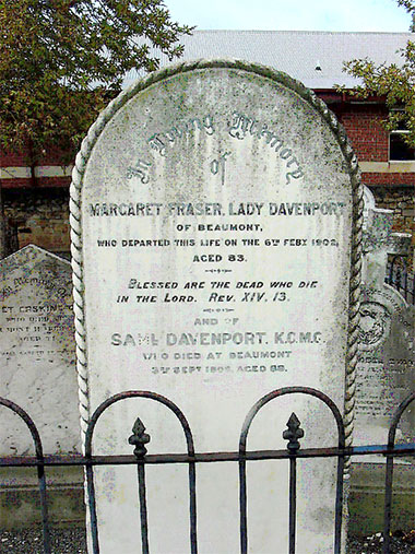 Margaret Fraser - Lady davenport