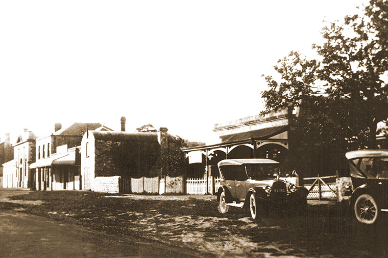Dancker's house and store about 1930