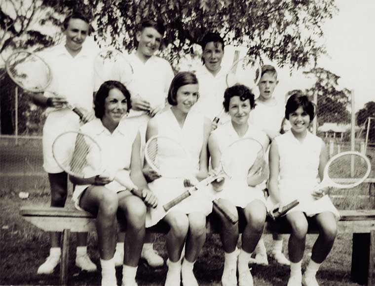 Premiers Macclesfield Junior Tennis Team 1960-1961