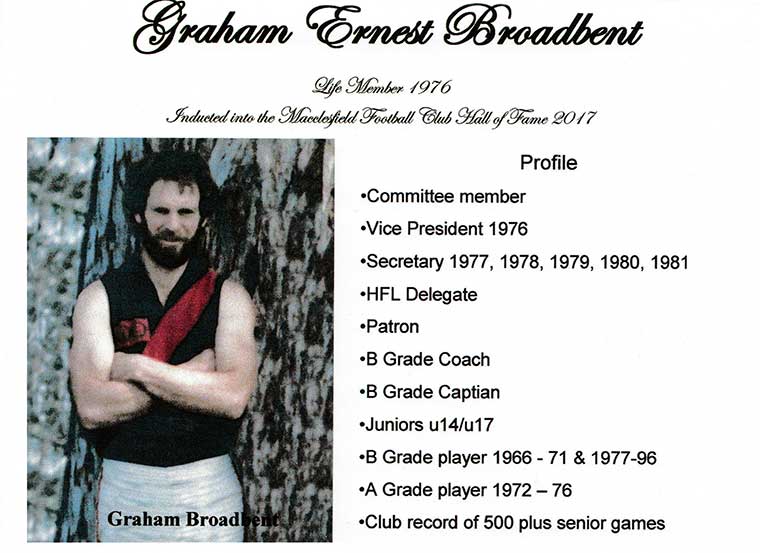 Graham Ernest Broadbent