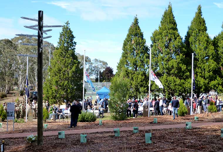 RSL Garden and Signpost