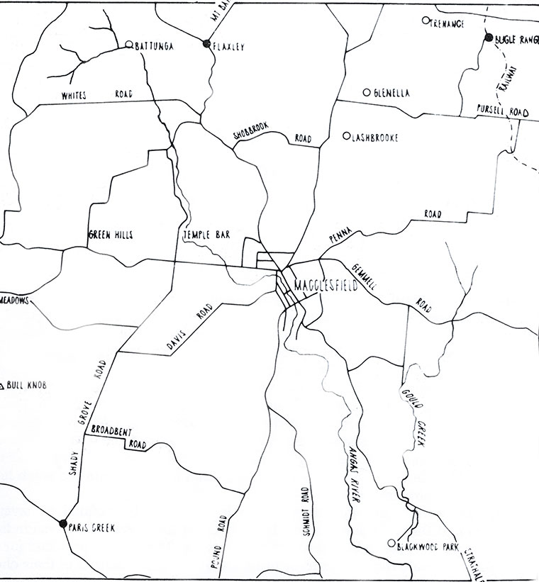 Maps of Macclesfield and Region